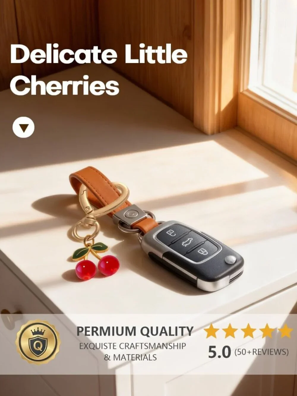 N/A keychain cherry